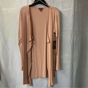 VINCE CAMUTO Open Front Very Lightweight Cardigan